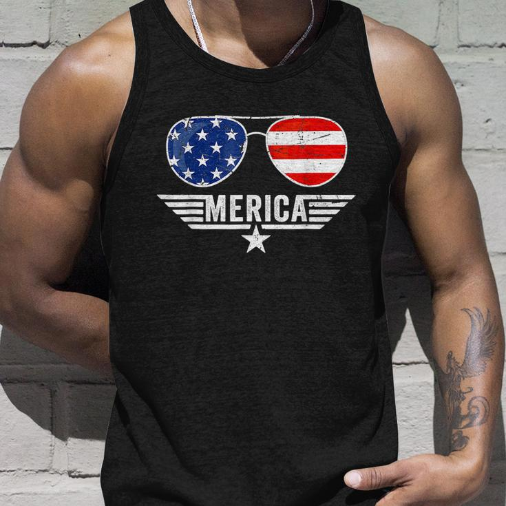 Merica Sunglasses 4Th Of July Kids Boys Girls Men Us Unisex Tank Top Gifts for Him