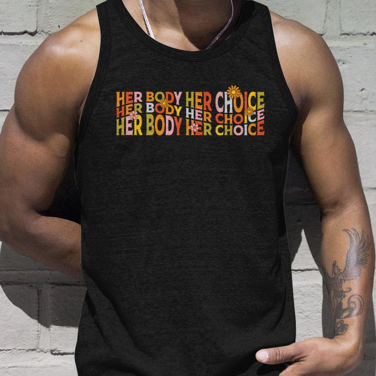 Mind Your Own Uterus V6 Unisex Tank Top Gifts for Him