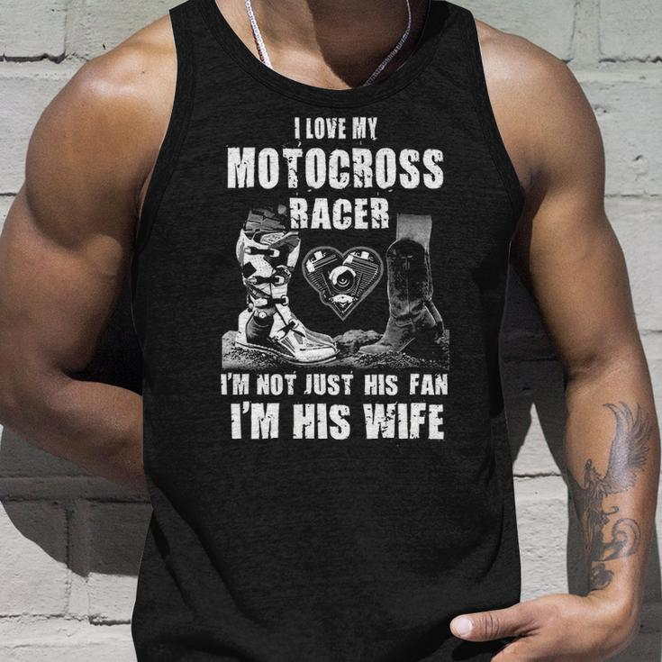 Motocross Wife Unisex Tank Top Gifts for Him