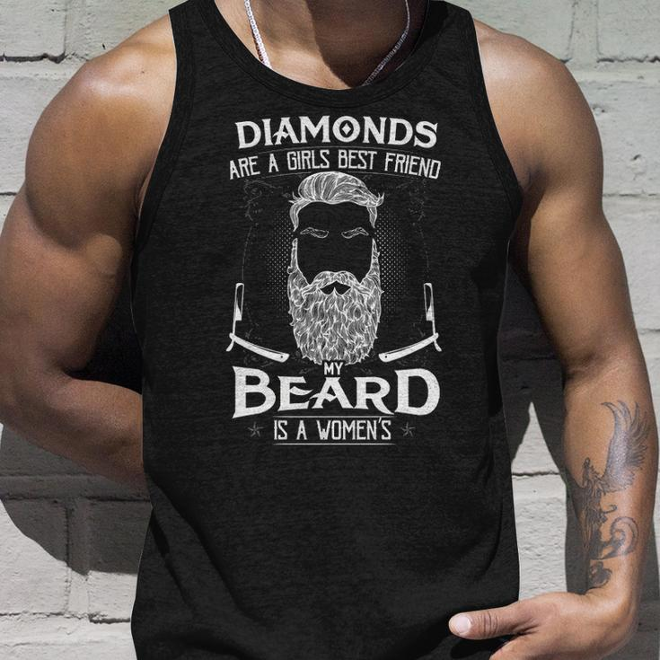 My Beard - A Womens Best Friend Unisex Tank Top Gifts for Him