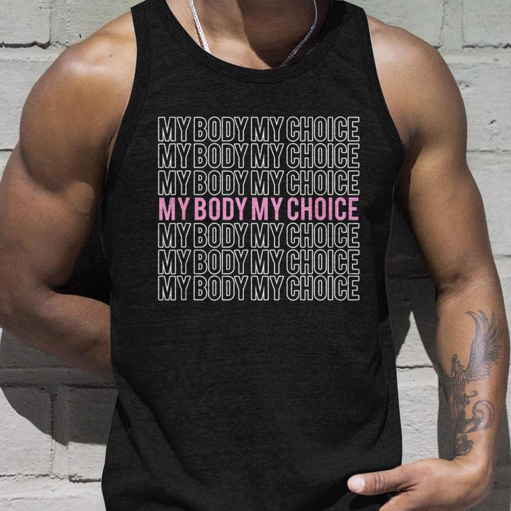 My Body My Choice Pro Choice Reproductive Rights Unisex Tank Top Gifts for Him