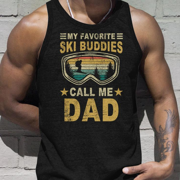 My Favorite Ski Buddies Call Me Dad Tshirt Unisex Tank Top Gifts for Him