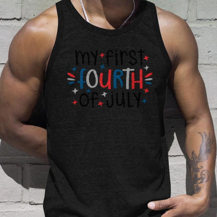 My First Fourth Of July Proud American Unisex Tank Top Gifts for Him