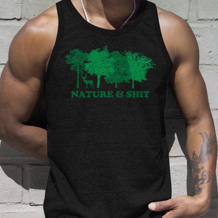 Nature And Shit Unisex Tank Top Gifts for Him