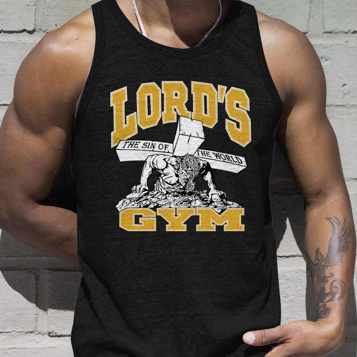 New Lords Gym Cool Graphic Design Unisex Tank Top Gifts for Him