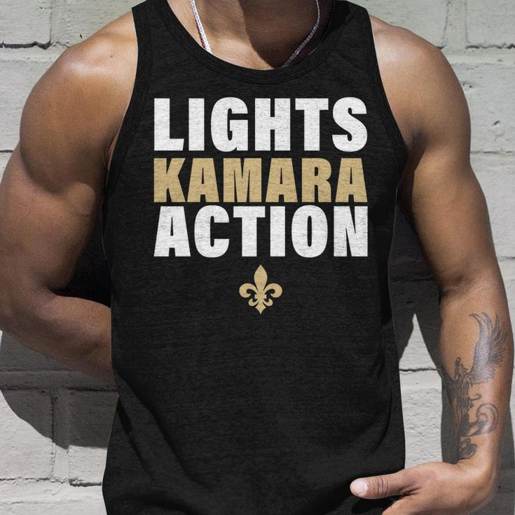 New Orleans Lights Kamara Action Funny Football Unisex Tank Top Gifts for Him