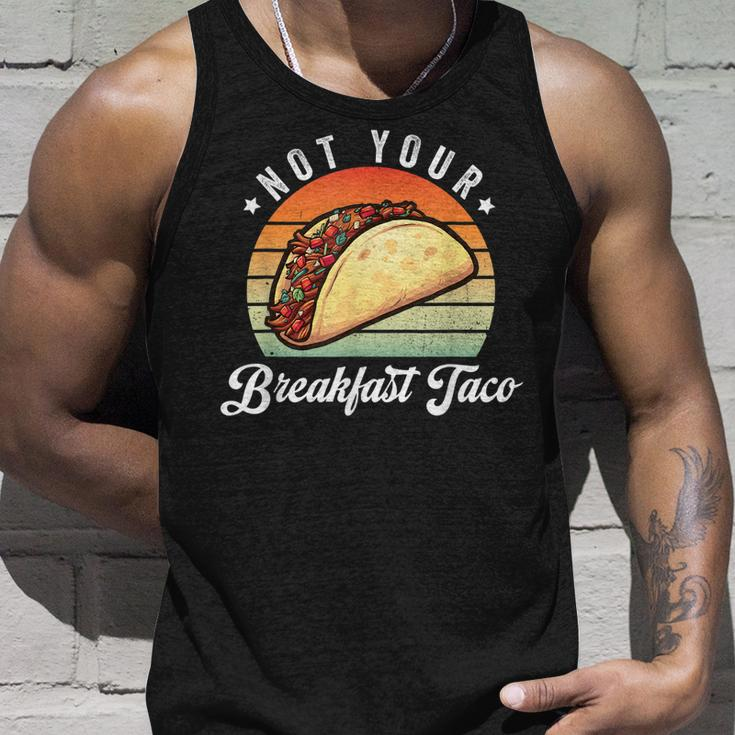 Not Your Breakfast Taco We Are Not Tacos Funny Jill Biden Unisex Tank Top Gifts for Him