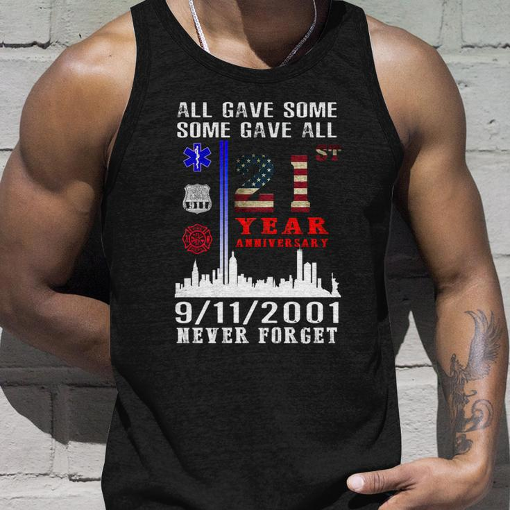 Patriot Day 911 We Will Never Forget Tshirtall Gave Some Some Gave All Patriot V2 Unisex Tank Top Gifts for Him