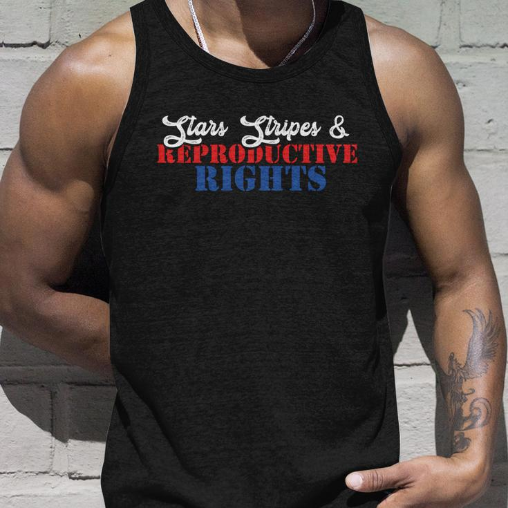 Patriotic 4Th Of July Gift Stars Stripes Reproductive Right Gift Unisex Tank Top Gifts for Him