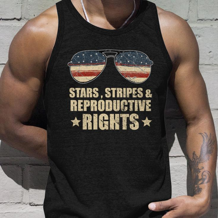 Patriotic 4Th Of July Stars Stripes And Reproductive Rights Funny Gift V2 Unisex Tank Top Gifts for Him