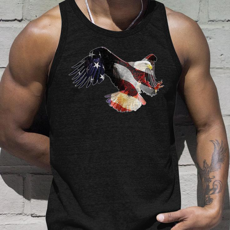 Patriotic American Bold Eagle Unisex Tank Top Gifts for Him