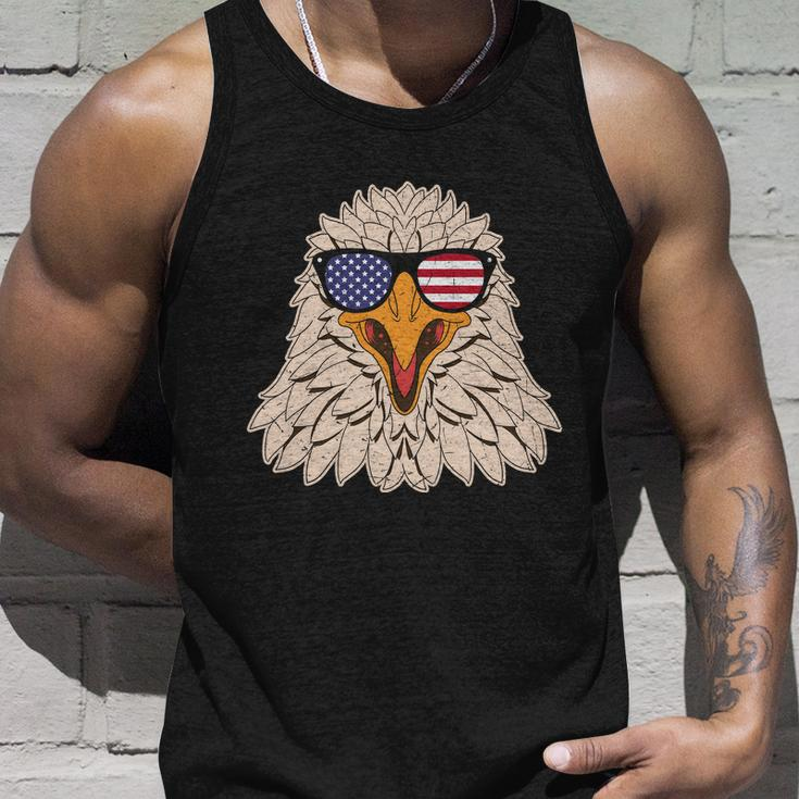 Patriotic Bird 4Th Of July Graphic Plus Size Shirt For Men Women Family Unisex Unisex Tank Top Gifts for Him