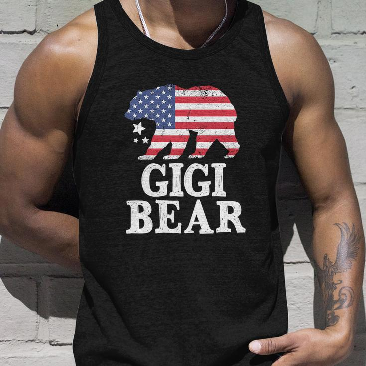 Patriotic Flag Matching Family 4Th Of July Gigi Bear Unisex Tank Top Gifts for Him
