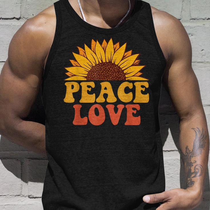 Peace Sign Love 60S 70S Tie Dye Hippie Halloween Costume V8 Unisex Tank Top Gifts for Him