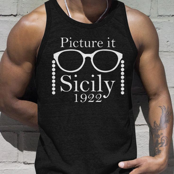 Picture It Sicily Unisex Tank Top Gifts for Him