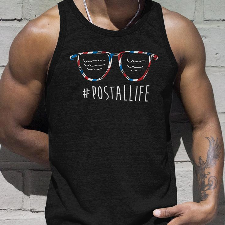 Postallife Postal Worker Mailman Mail Lady Mail Carrier Gift Unisex Tank Top Gifts for Him