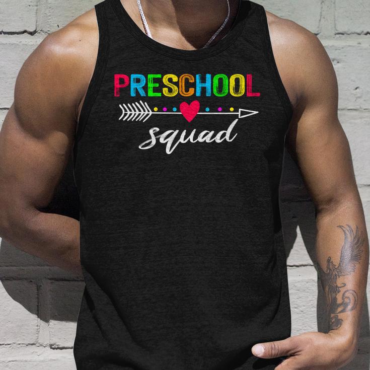 Preschool Squad V2 Unisex Tank Top Gifts for Him