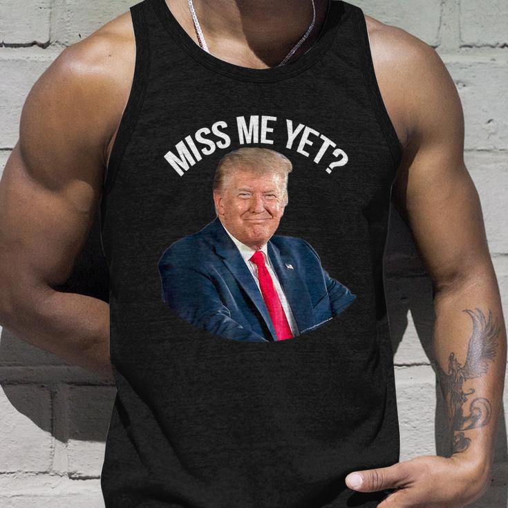 President Donald Trump Miss Me Yet Funny Political 2024 Tshirt Unisex Tank Top Gifts for Him