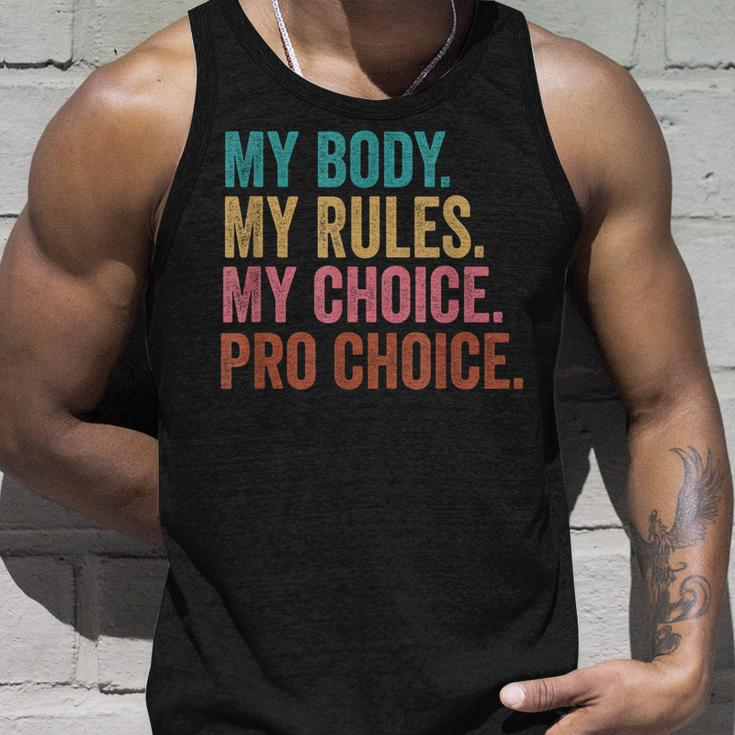 Pro Choice Feminist Rights - Pro Choice Human Rights Unisex Tank Top Gifts for Him