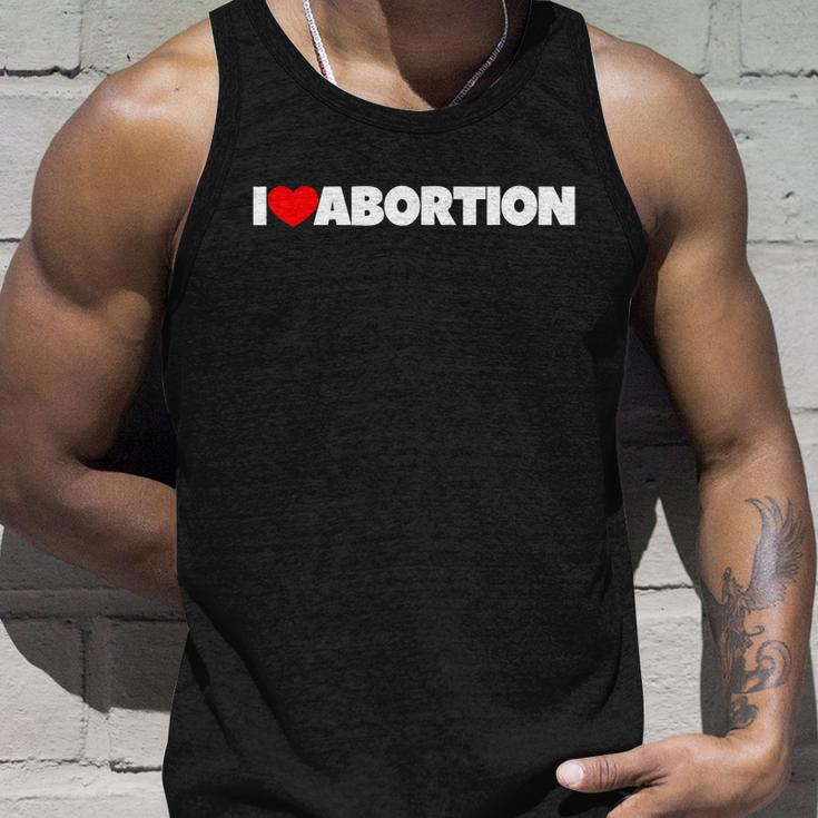 Pro Choice Pro Abortion I Love Abortion Reproductive Rights Unisex Tank Top Gifts for Him