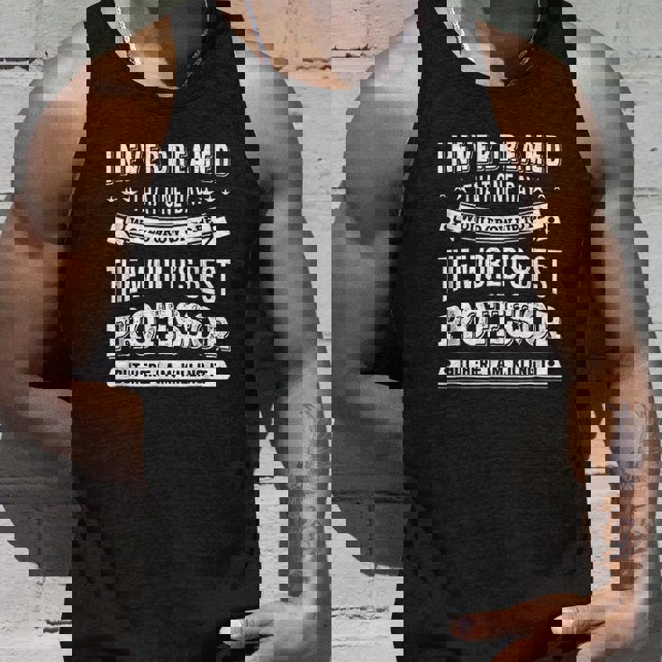 Professor College University Professors V2 Men Women Tank Top Graphic Print Unisex Gifts for Him