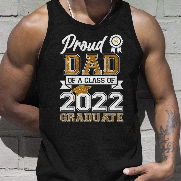 Proud Dad Of A Class Of 2022 Graduate V2 Unisex Tank Top Gifts for Him