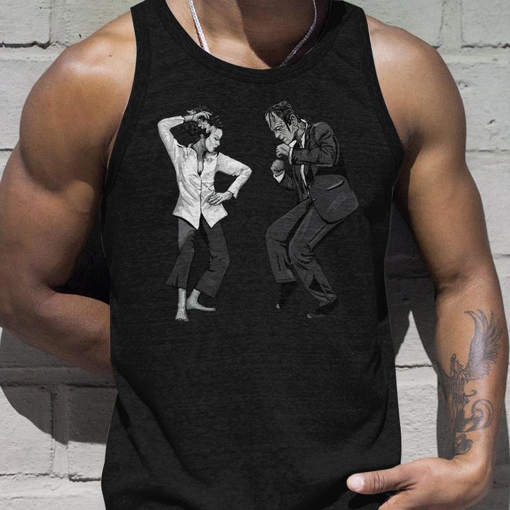 Pulp Frankenstein Dancing Monster Unisex Tank Top Gifts for Him