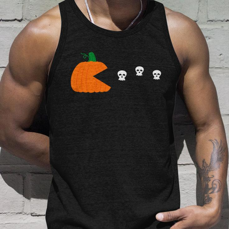 Pumpkin Ghost Boo Halloween Quote V2 Unisex Tank Top Gifts for Him