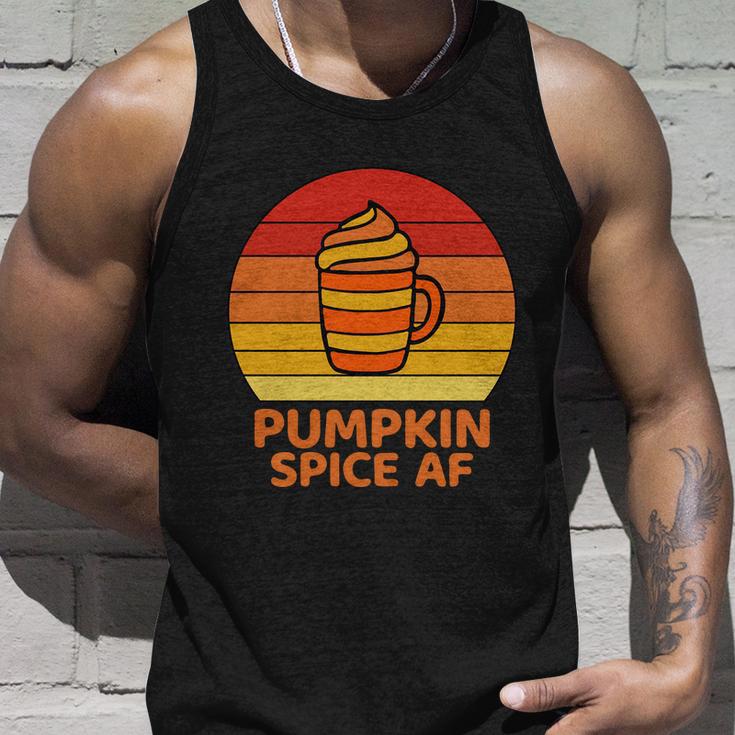 Pumpkin Spice Af Halloween Quote V2 Unisex Tank Top Gifts for Him