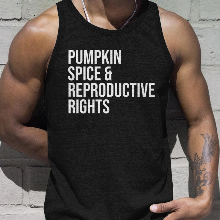 Pumpkin Spice And Reproductive Rights Gift V2 Unisex Tank Top Gifts for Him