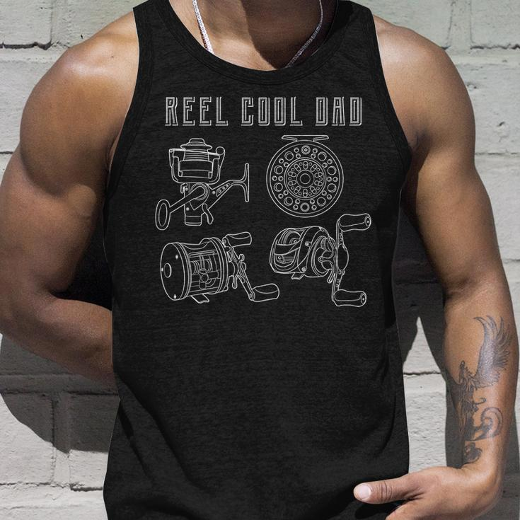 Reel Cool Dad V4 Unisex Tank Top Gifts for Him