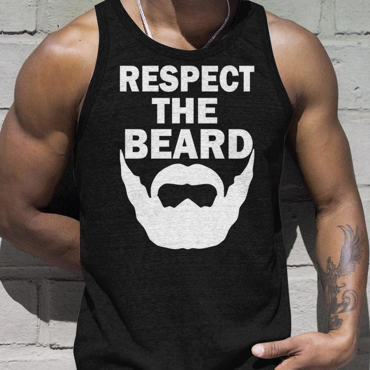 Respect The Beard Tshirt Unisex Tank Top Gifts for Him