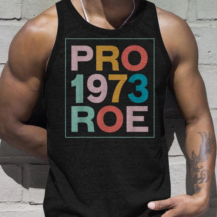 Retro 1973 Pro Roe Pro Choice Feminist Womens Rights Unisex Tank Top Gifts for Him