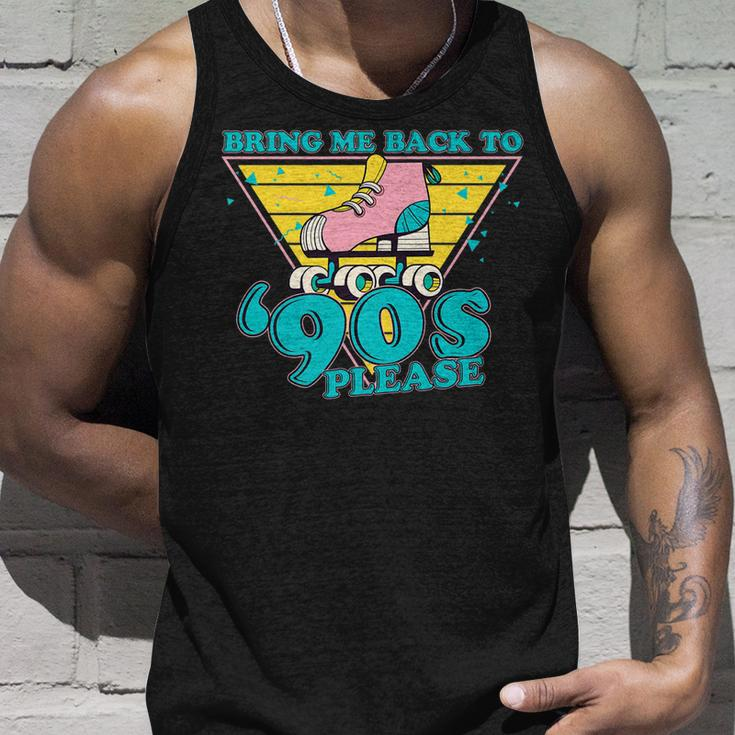 Retro Bring Me Back To The 90S Quad Skating For Skate Lover  Men Women Tank Top Graphic Print Unisex Gifts for Him
