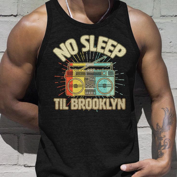 Retro No Sleep Til Brooklyn Unisex Tank Top Gifts for Him