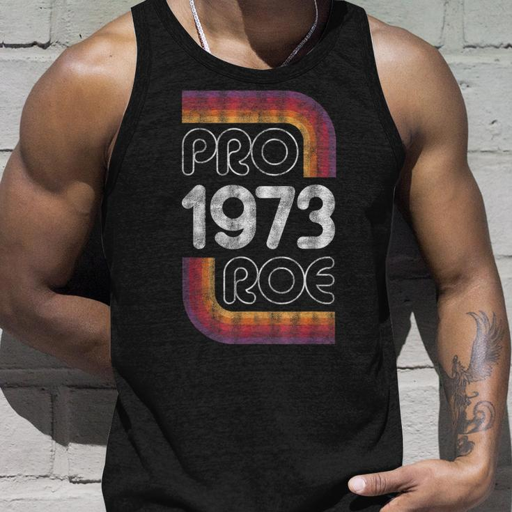 Retro Pro Roe 1973 Pro Choice Womens Rights Roe V Wade Unisex Tank Top Gifts for Him