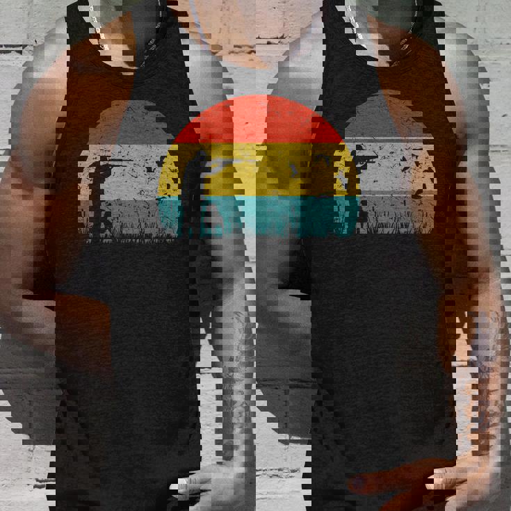 Retro Vintage Hunting Unisex Tank Top Gifts for Him