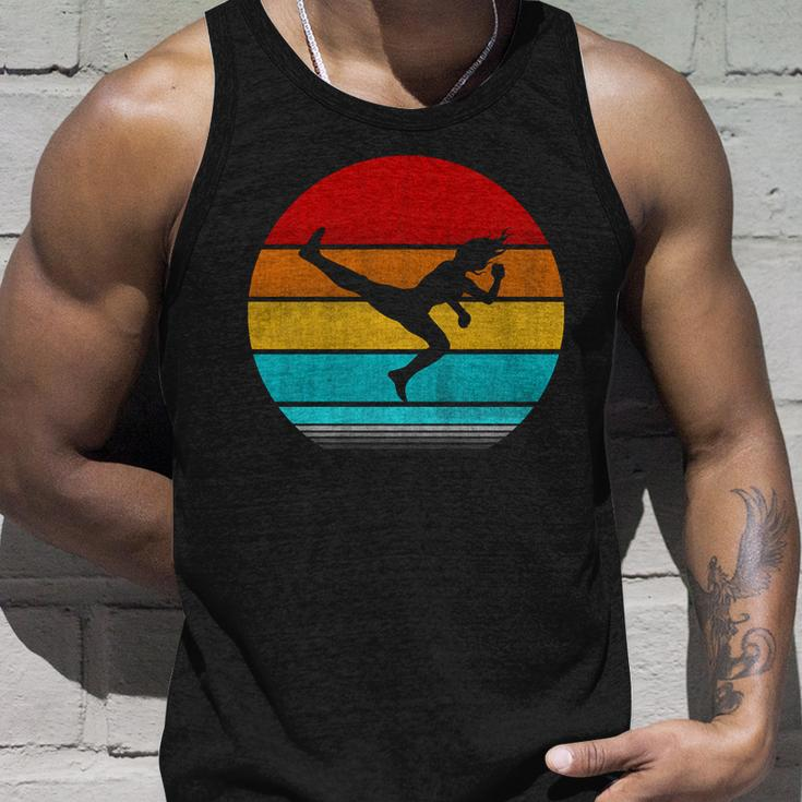Retro Vintage Karate Unisex Tank Top Gifts for Him