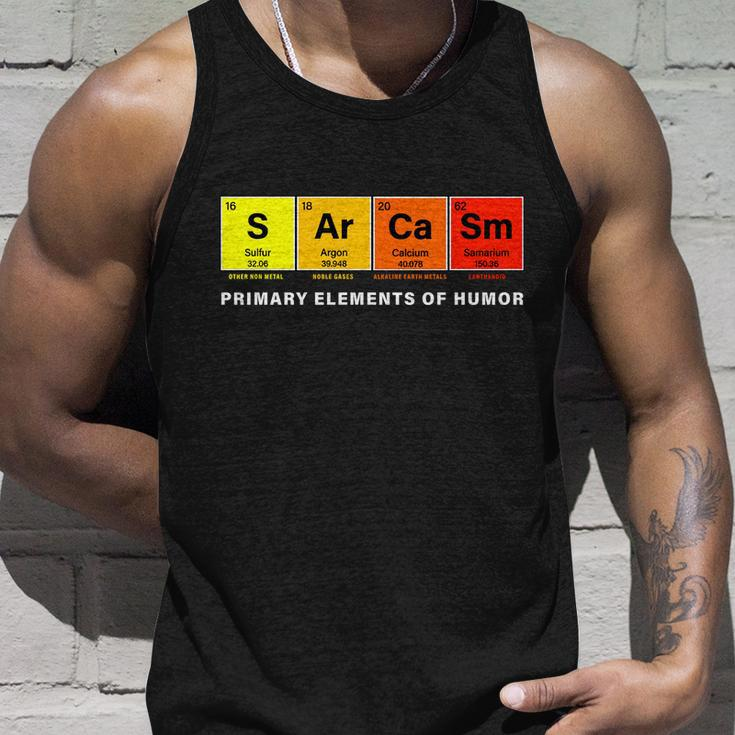 Sarcasm Primary Elements Of Humor Tshirt Unisex Tank Top Gifts for Him