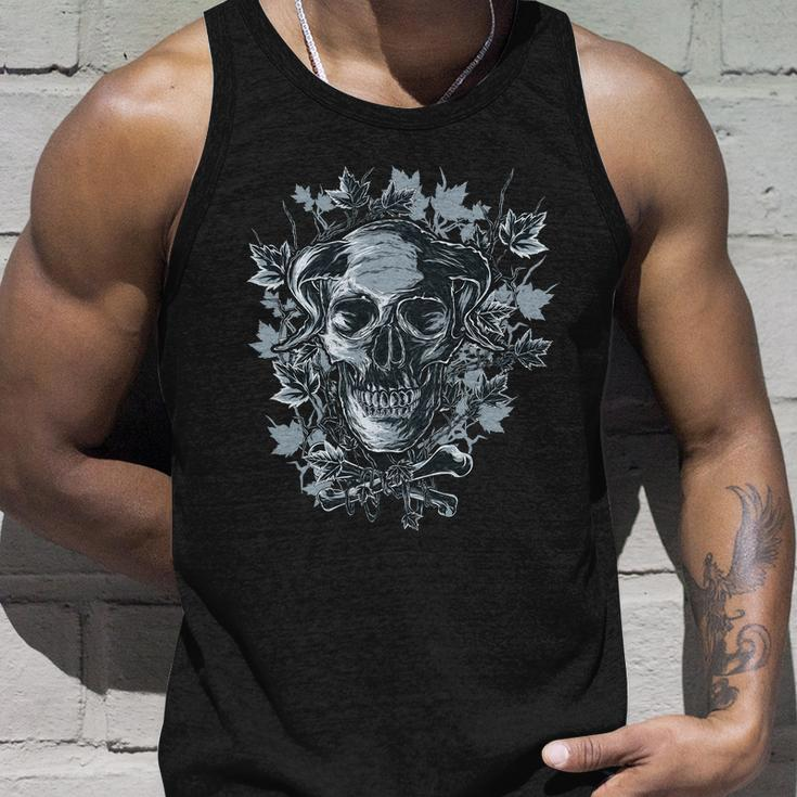 Scary Devil Skull Unisex Tank Top Gifts for Him
