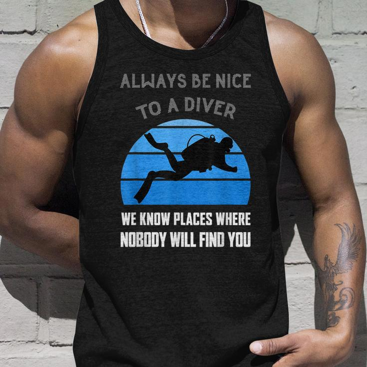 Scuba Diver Funny Quote Love Dive Diving Humor Open Water Unisex Tank Top Gifts for Him