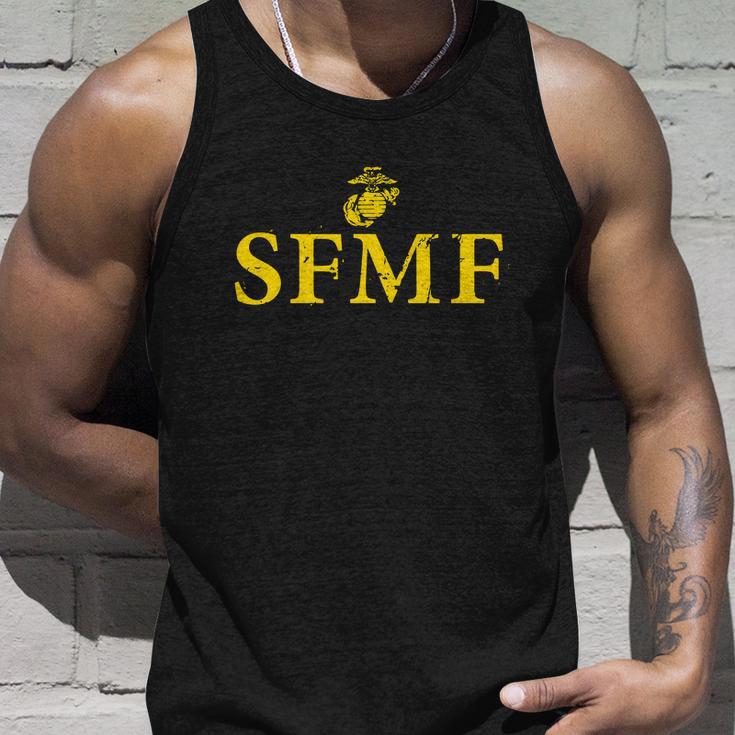 Sfmf Semper Fi Us Marines Tshirt V2 Unisex Tank Top Gifts for Him