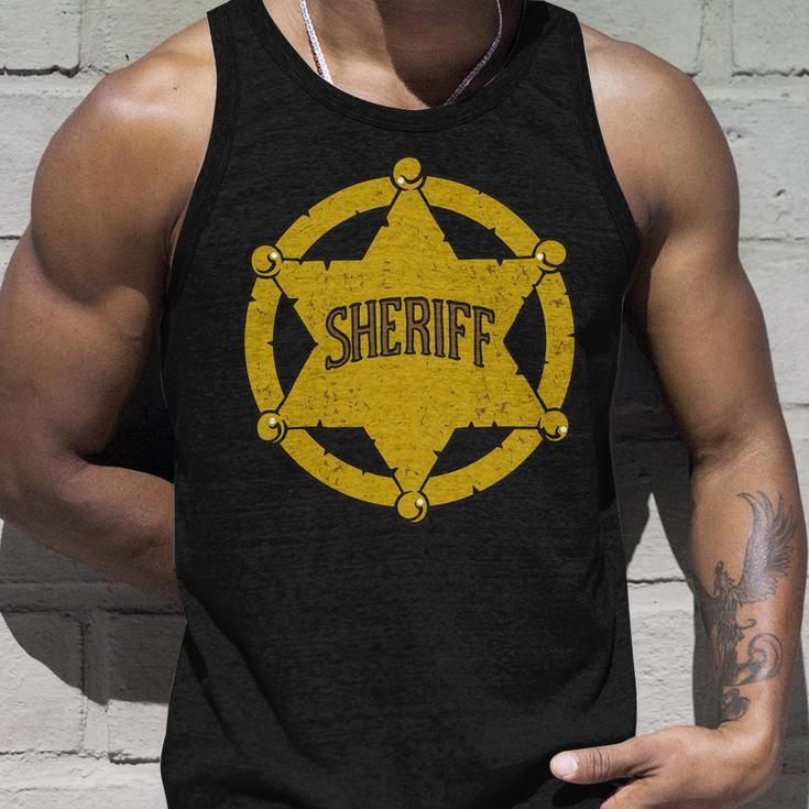 Sheriff Badge Tshirt Unisex Tank Top Gifts for Him