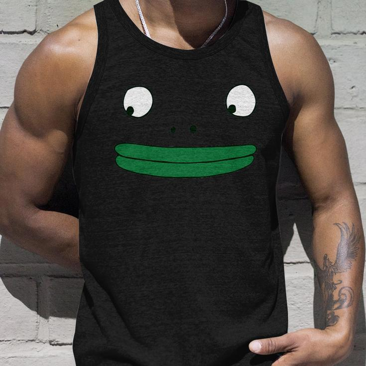 Smiling Friends Mr Frog Face Unisex Tank Top Gifts for Him