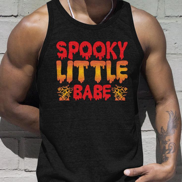 Spooky Little Babe Halloween Quote V2 Unisex Tank Top Gifts for Him