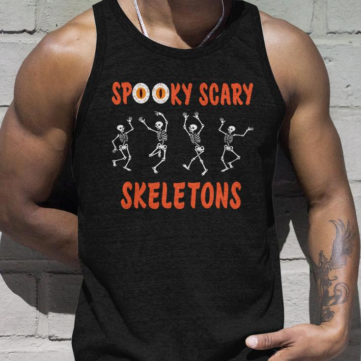 Spooky Scary Skeletons Halloween Quote V2 Unisex Tank Top Gifts for Him