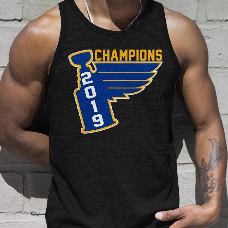 St Louis Hockey 2019 Champions Tshirt Unisex Tank Top Gifts for Him