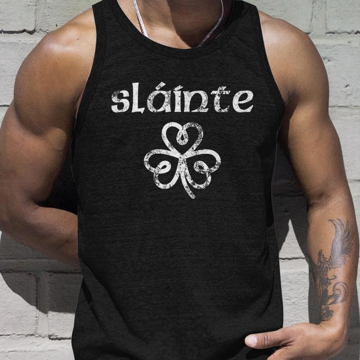 St Patricks Day Slainte Funny St Patricks Day Tshirt Unisex Tank Top Gifts for Him