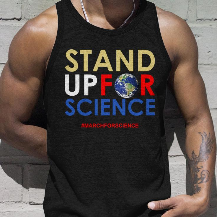 Stand Up For Science March For Science Earth Day Unisex Tank Top Gifts for Him