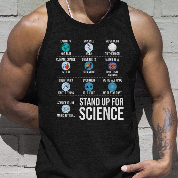 Stand Up For Science Unisex Tank Top Gifts for Him